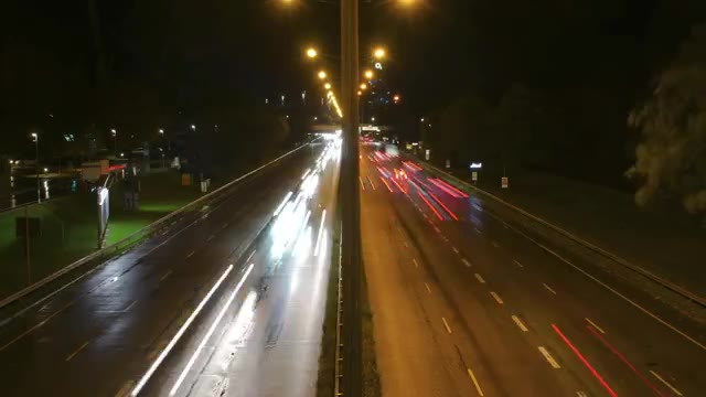 Long Exposure / Light Trails example